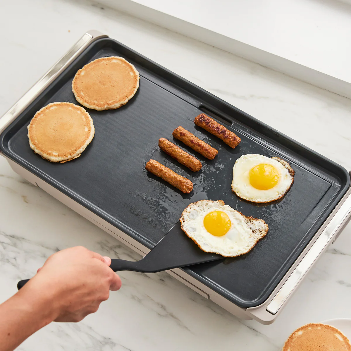 Advanced Griddle with Warming Drawer | Clay - Image 6