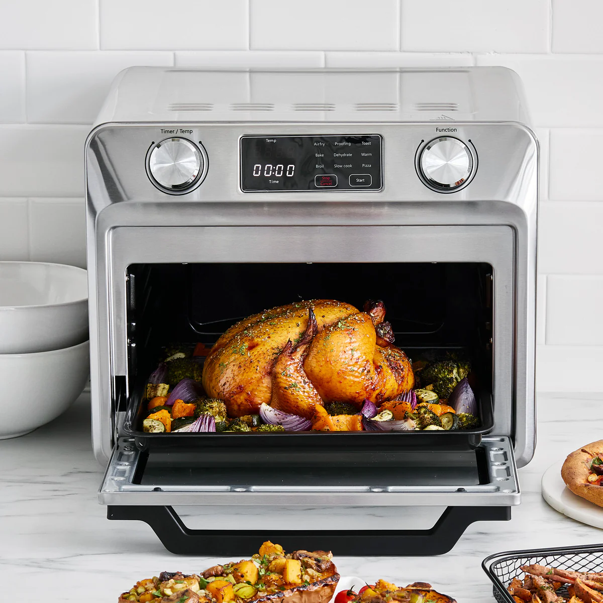 Bistro 9-in-1 Air Fryer Toaster Oven - Image 5