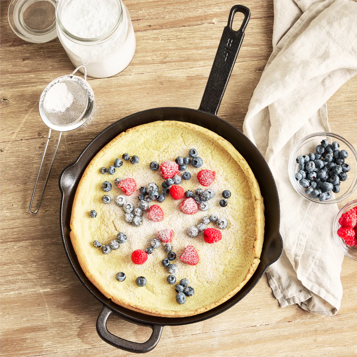 Bobby Flay by GreenPan 12" Cast Iron Frypan - Image 13