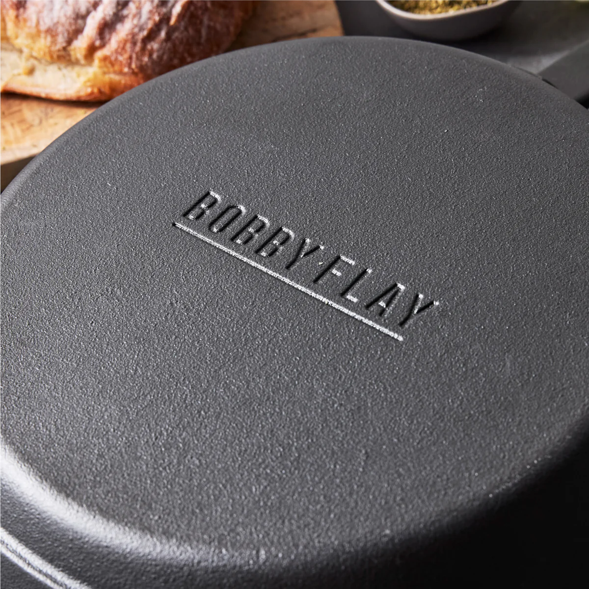 Bobby Flay by GreenPan 12" Cast Iron Frypan - Image 14