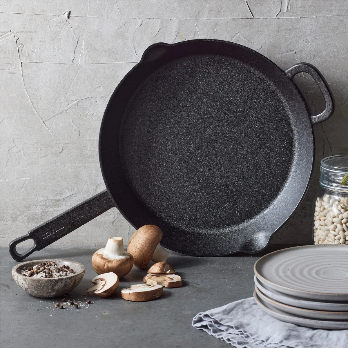 Bobby Flay by GreenPan 12" Cast Iron Frypan - Image 7