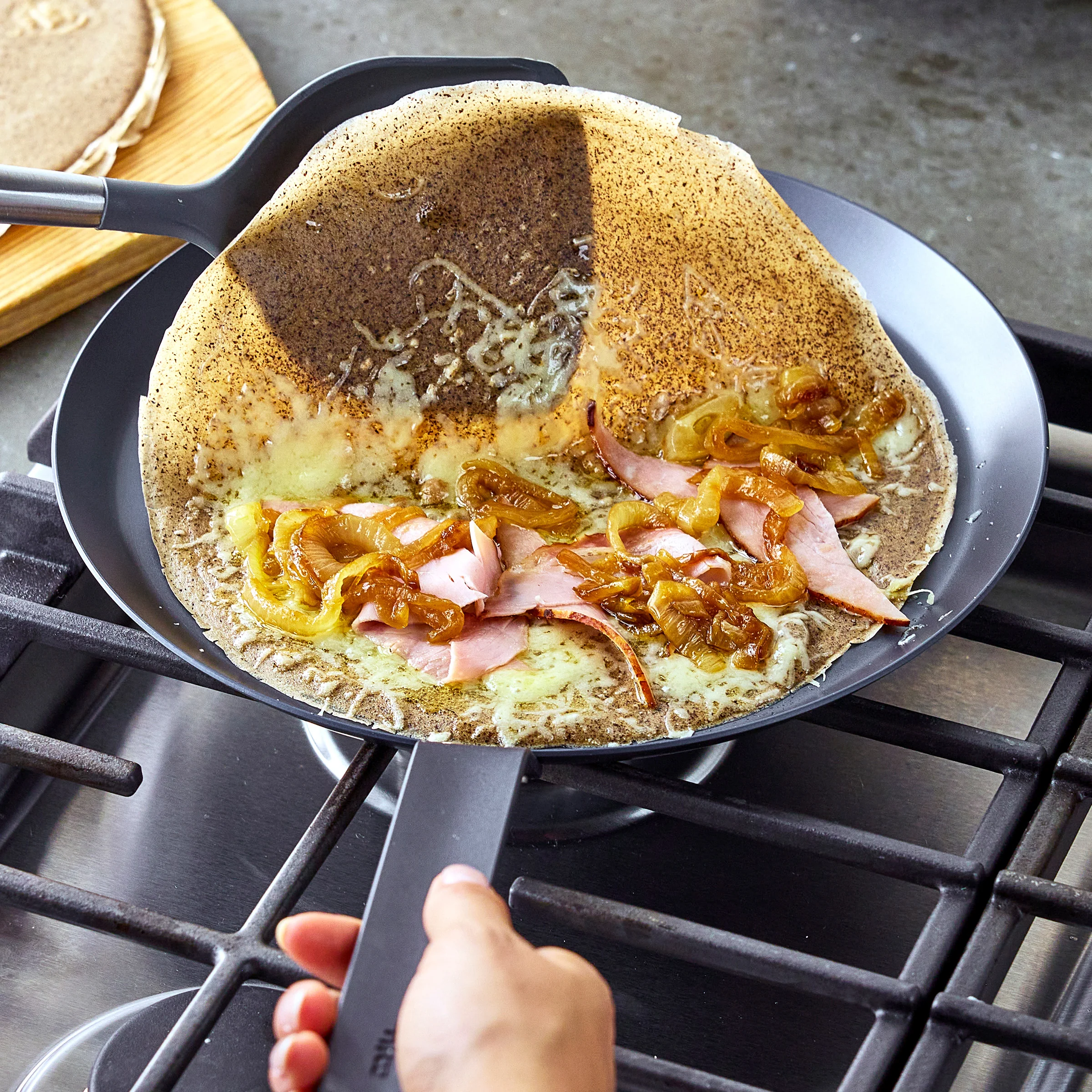 Bobby Flay by GreenPan 11" Carbon Steel Crepe Pan - Image 4