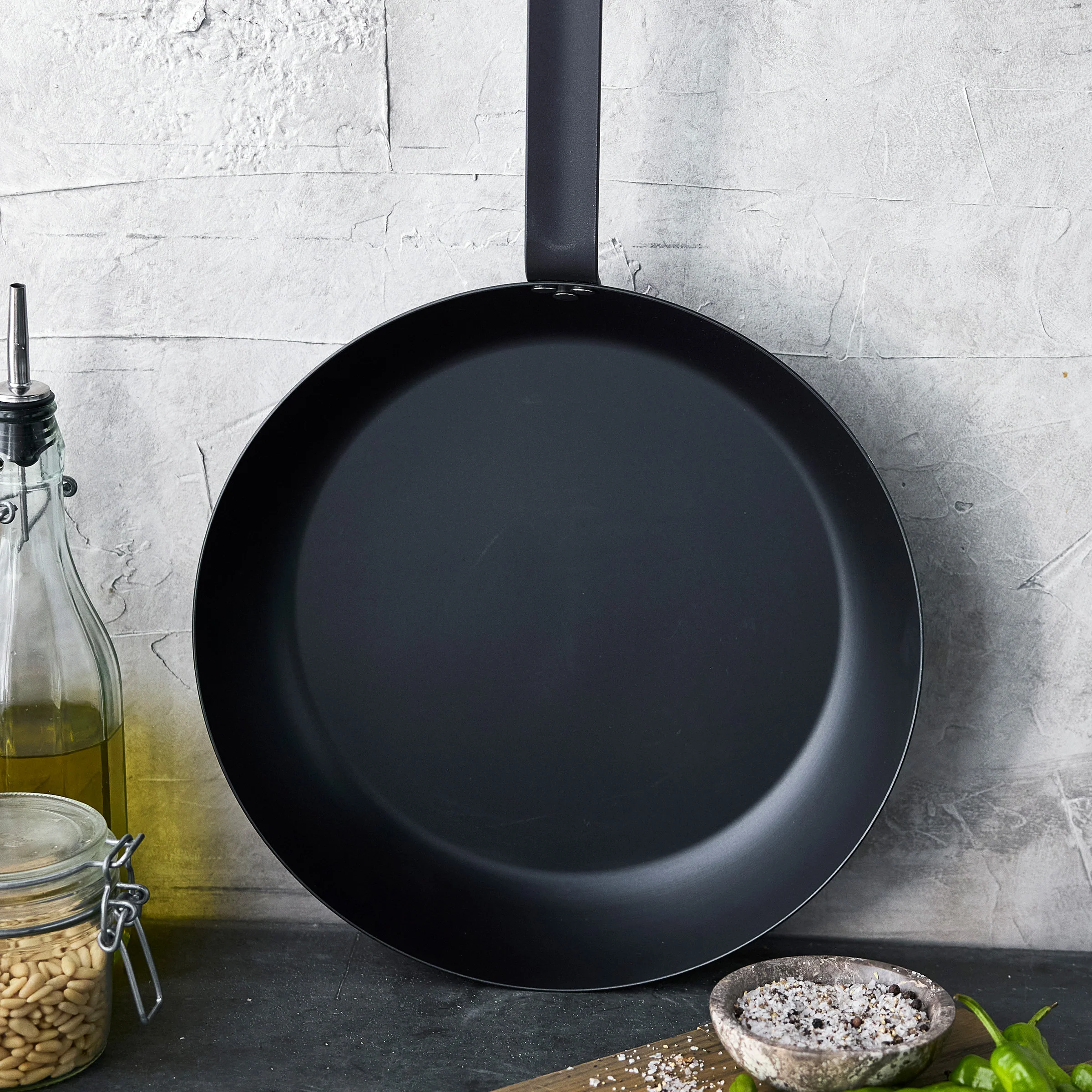 Bobby Flay by GreenPan 12" Carbon Steel Frypan - Image 7