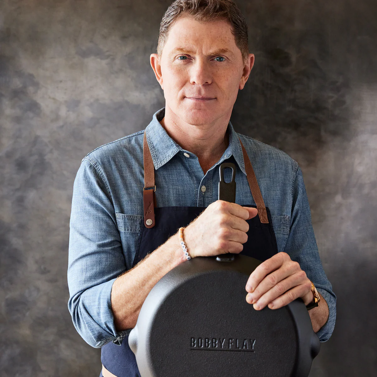 Bobby Flay by GreenPan 8" and 10" Cast Iron Frypan Set - Image 2