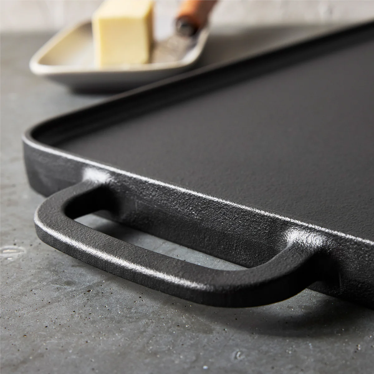 Bobby Flay by GreenPan 9.5" x 16.5" Reversible Cast Iron Grill Griddle - Image 10