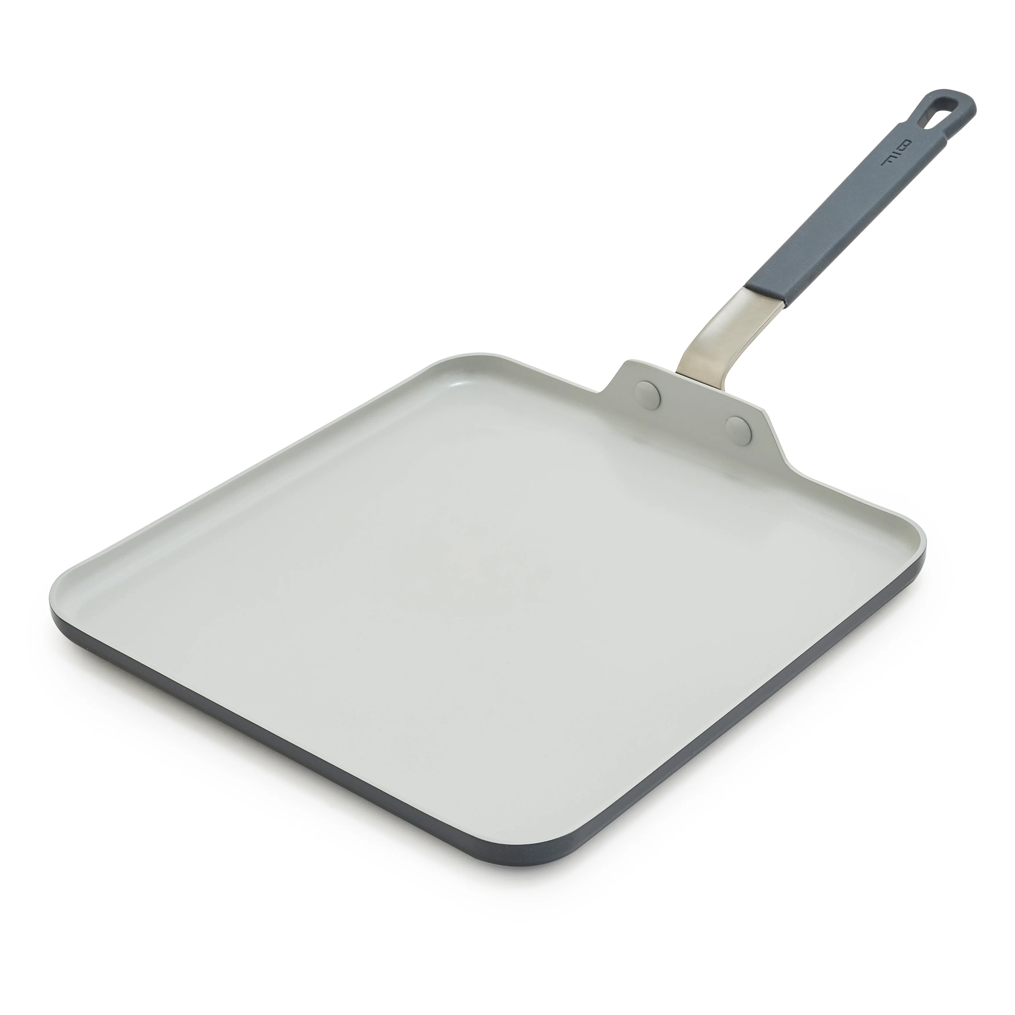 Bobby Flay by GreenPan Professional Ceramic Nonstick 11" Square Griddle | Graphite