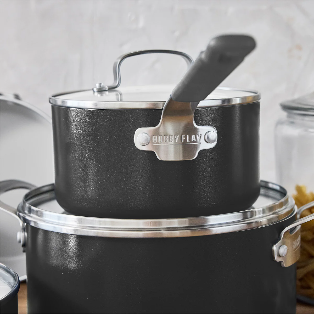 Bobby Flay by GreenPan Professional Ceramic Nonstick 13-Piece Cookware Set | Graphite - Image 8