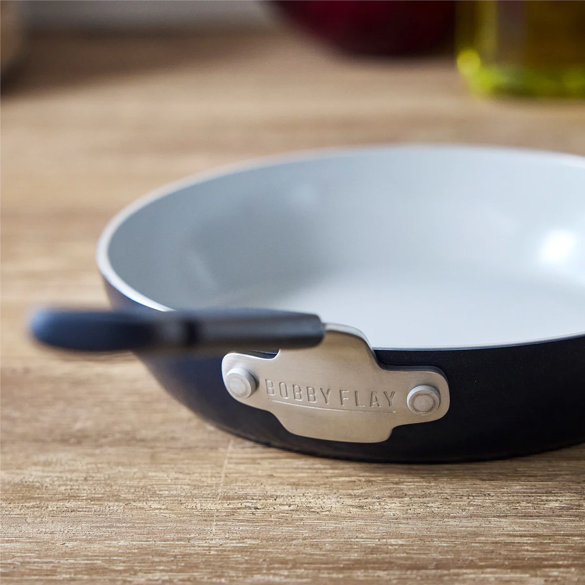 Bobby Flay by GreenPan Professional Ceramic Nonstick 8" Frypan | Oxford Blue - Image 7