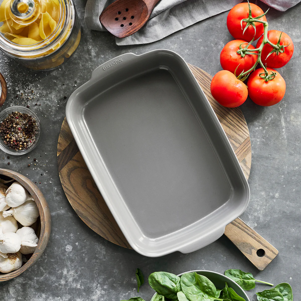 Premiere Ovenware Ceramic Nonstick 13" x 9" Rectangular Baker - Image 4