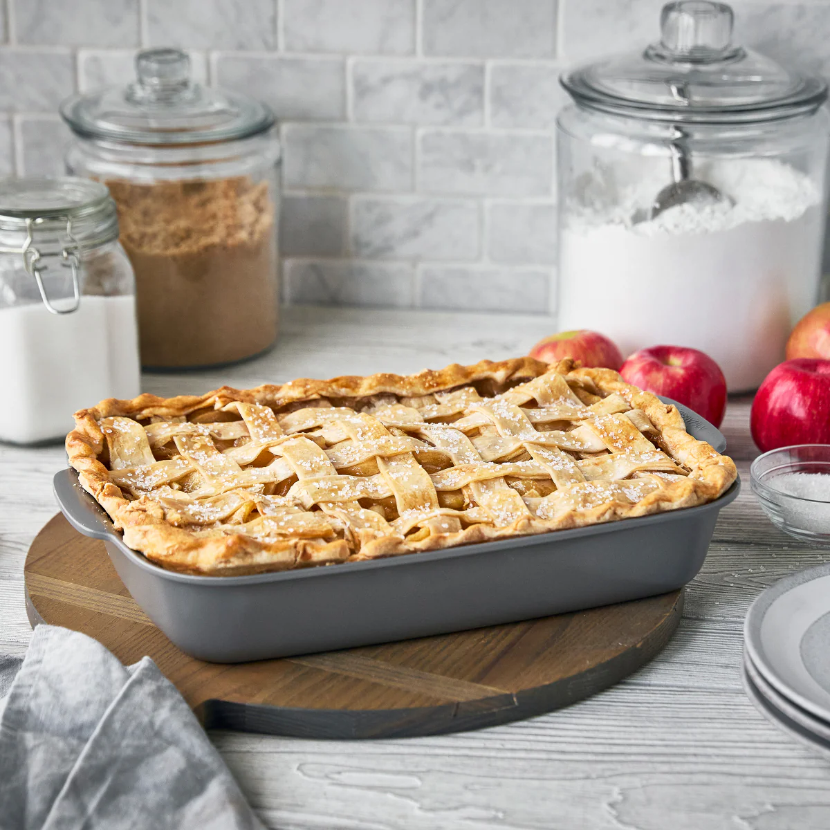 Premiere Ovenware Ceramic Nonstick 13" x 9" Rectangular Baker - Image 9