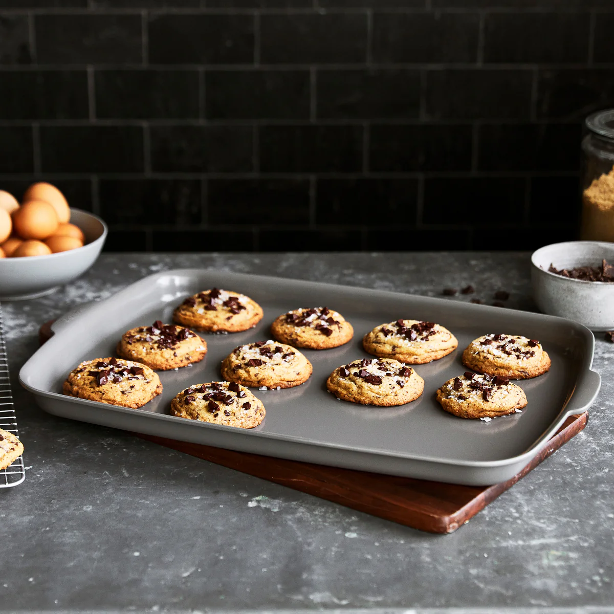 Premiere Ovenware Ceramic Nonstick 18" x 13" Half Sheet Pan - Image 6
