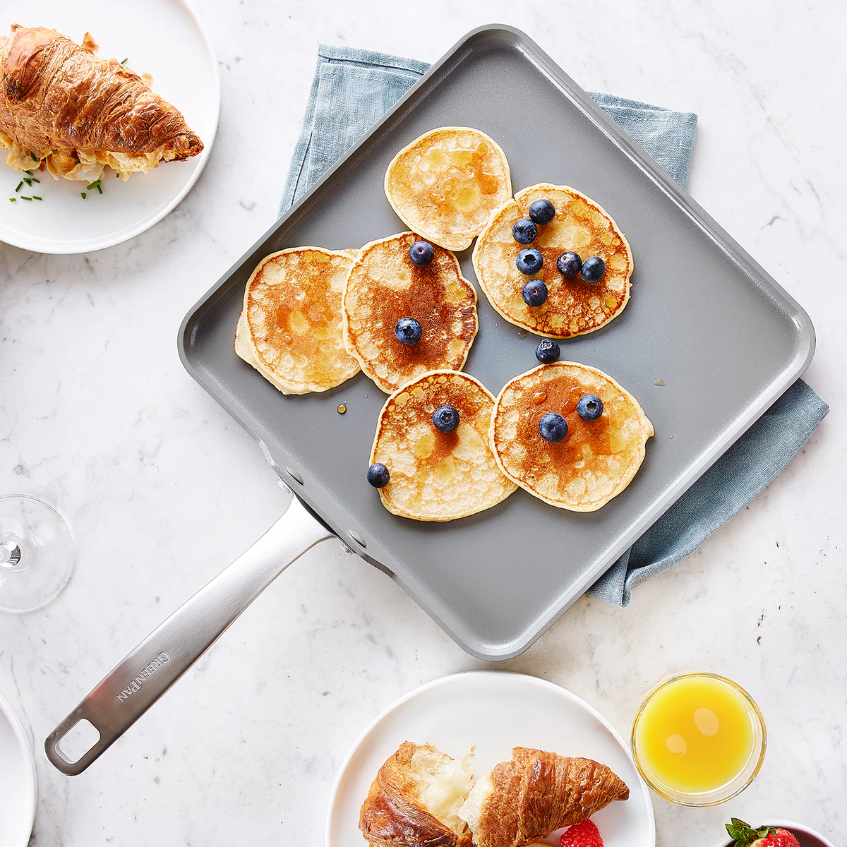 Chatham Ceramic Nonstick 11" Square Griddle - Image 5