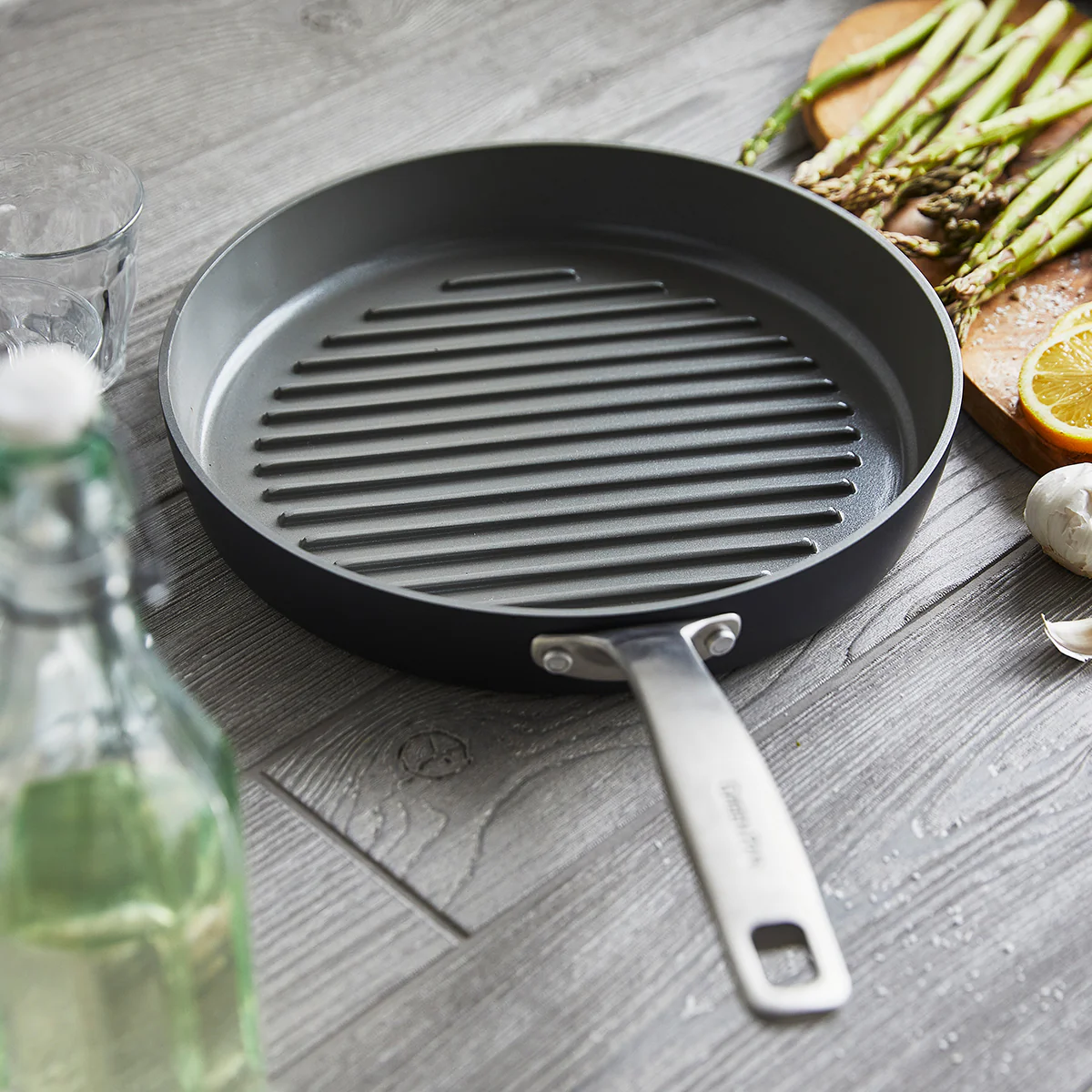 Chatham Ceramic Nonstick 11" Round Grill Pan - Image 2