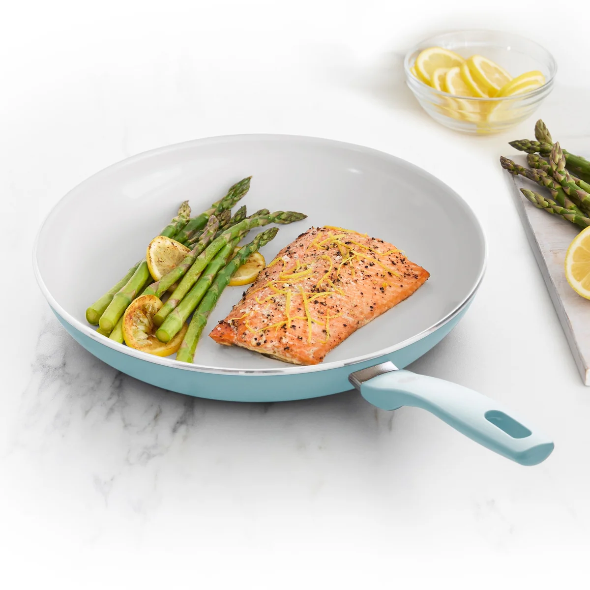 Dover Ceramic Nonstick 12" Frypan | Blue Haze - Image 5
