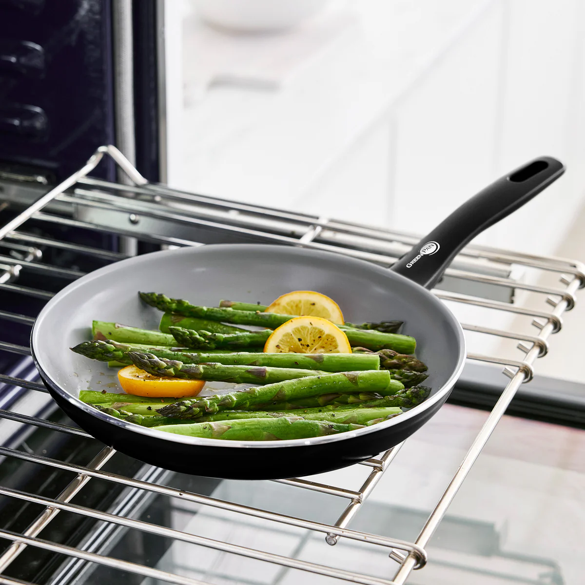 Dover Ceramic Nonstick 8" and 10" Frypan Set | Black - Image 4