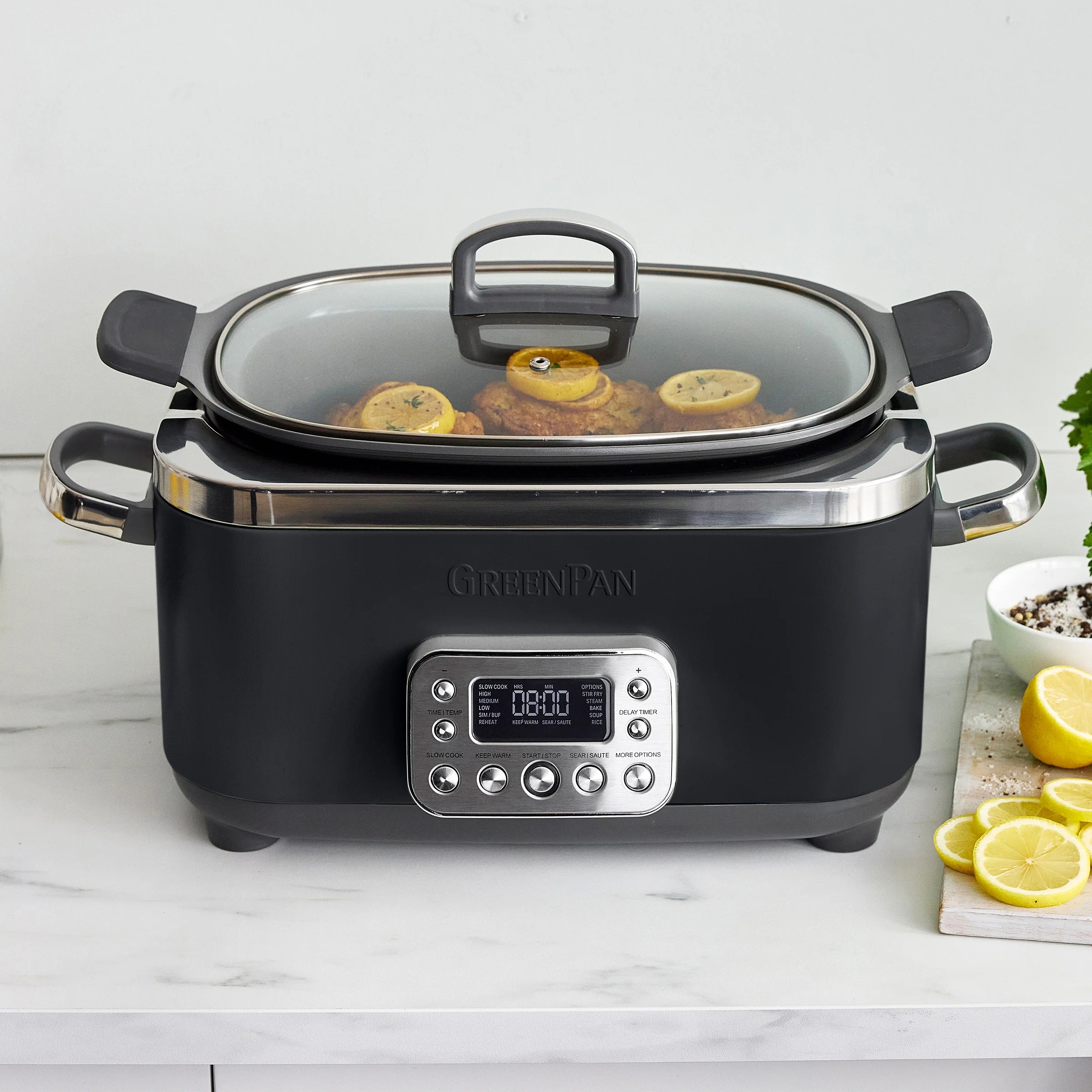 Elite 14-in-1 6-Quart Slow Cooker | Black - Image 8