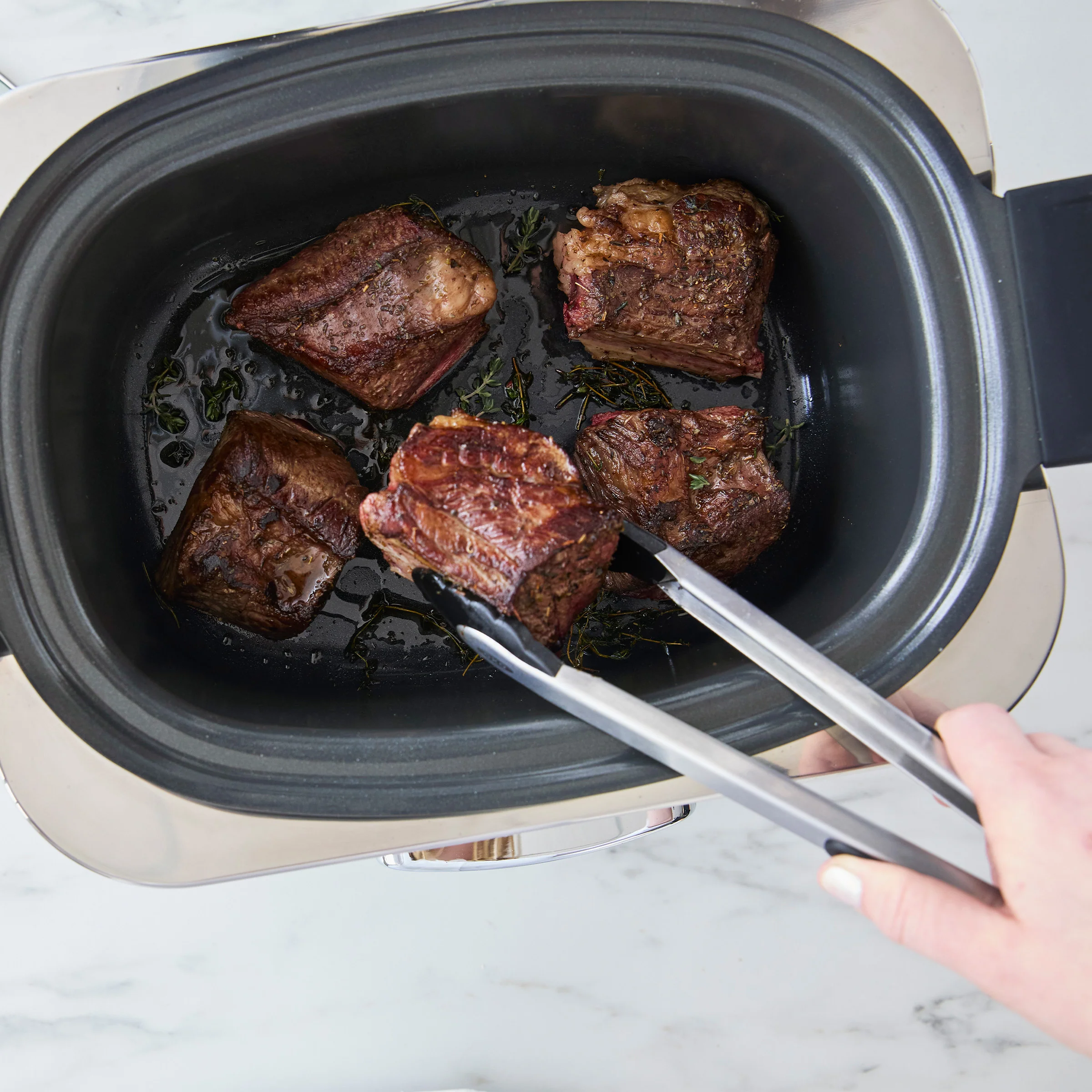 Elite 14-in-1 6-Quart Slow Cooker | Clay - Image 5
