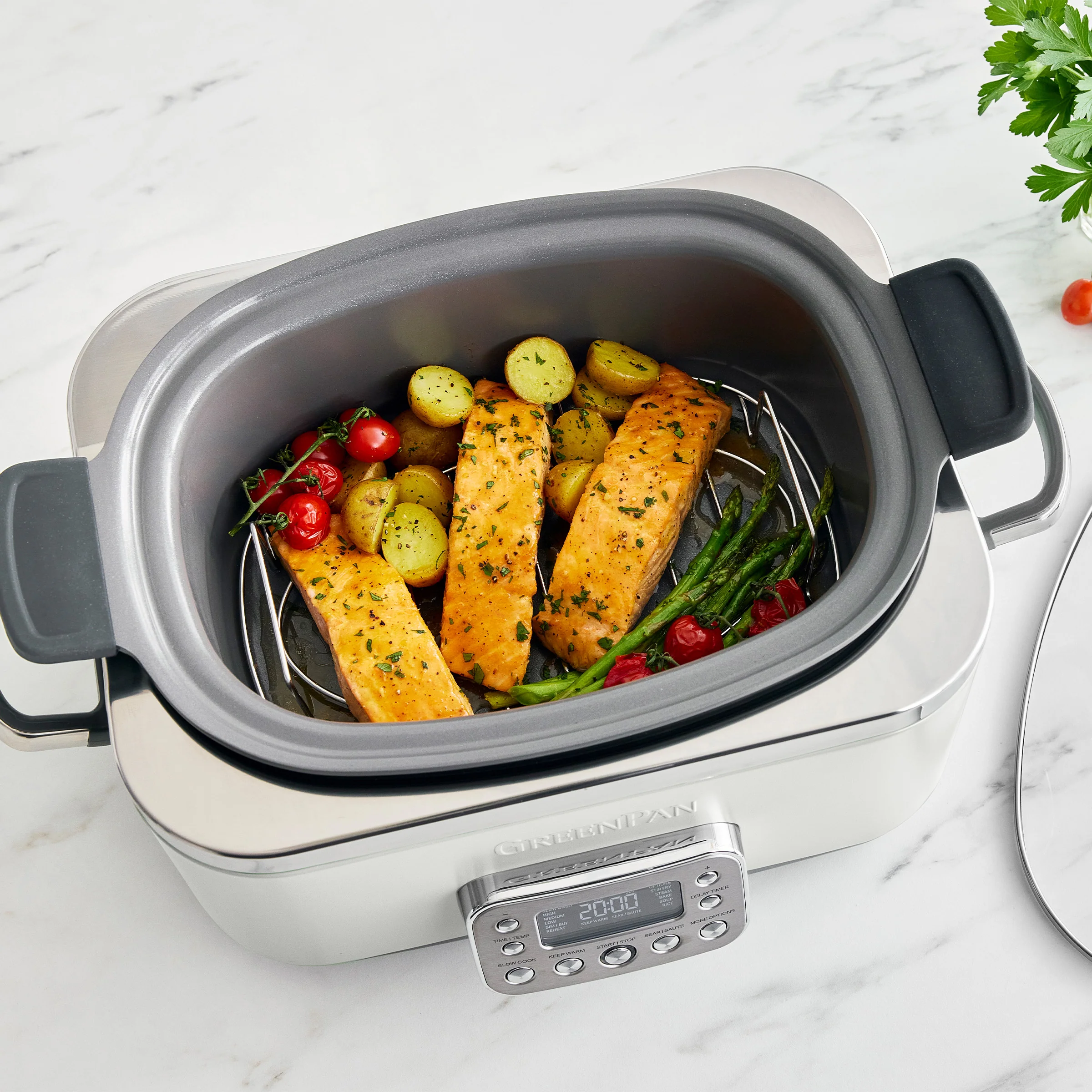 Elite 14-in-1 6-Quart Slow Cooker | Cloud Cream - Image 7