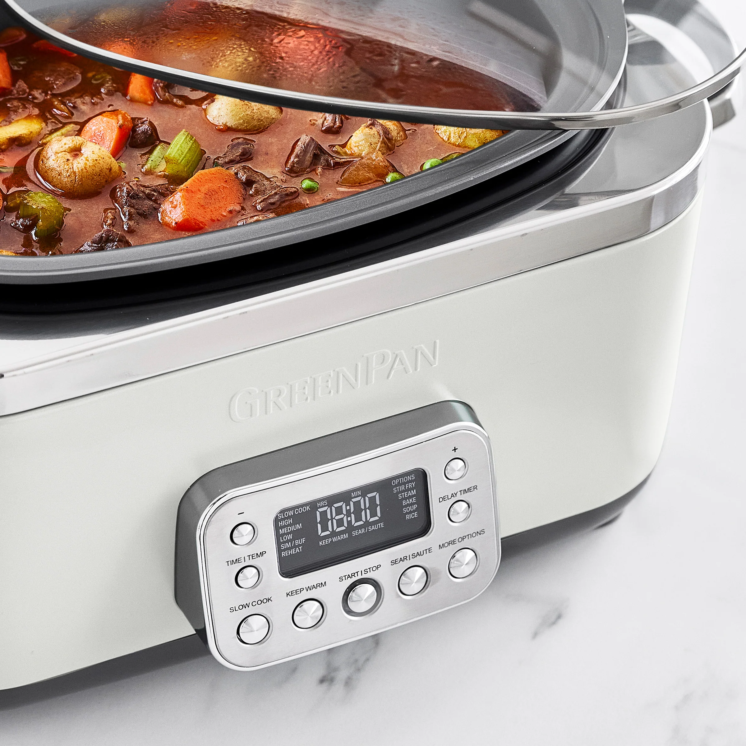 Elite 14-in-1 6-Quart Slow Cooker | Cloud Cream - Image 8