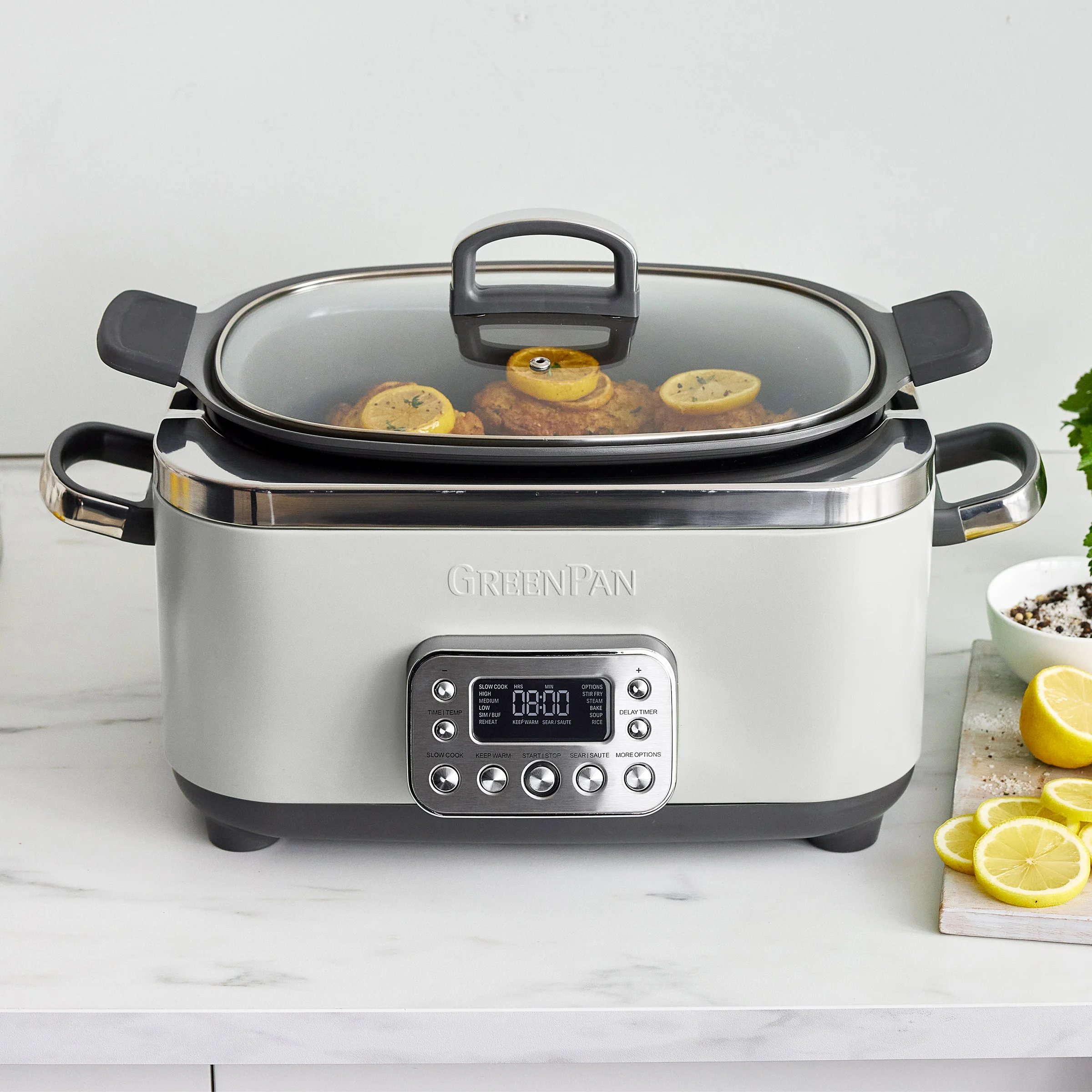 Elite 14-in-1 6-Quart Slow Cooker | Cloud Cream - Image 9