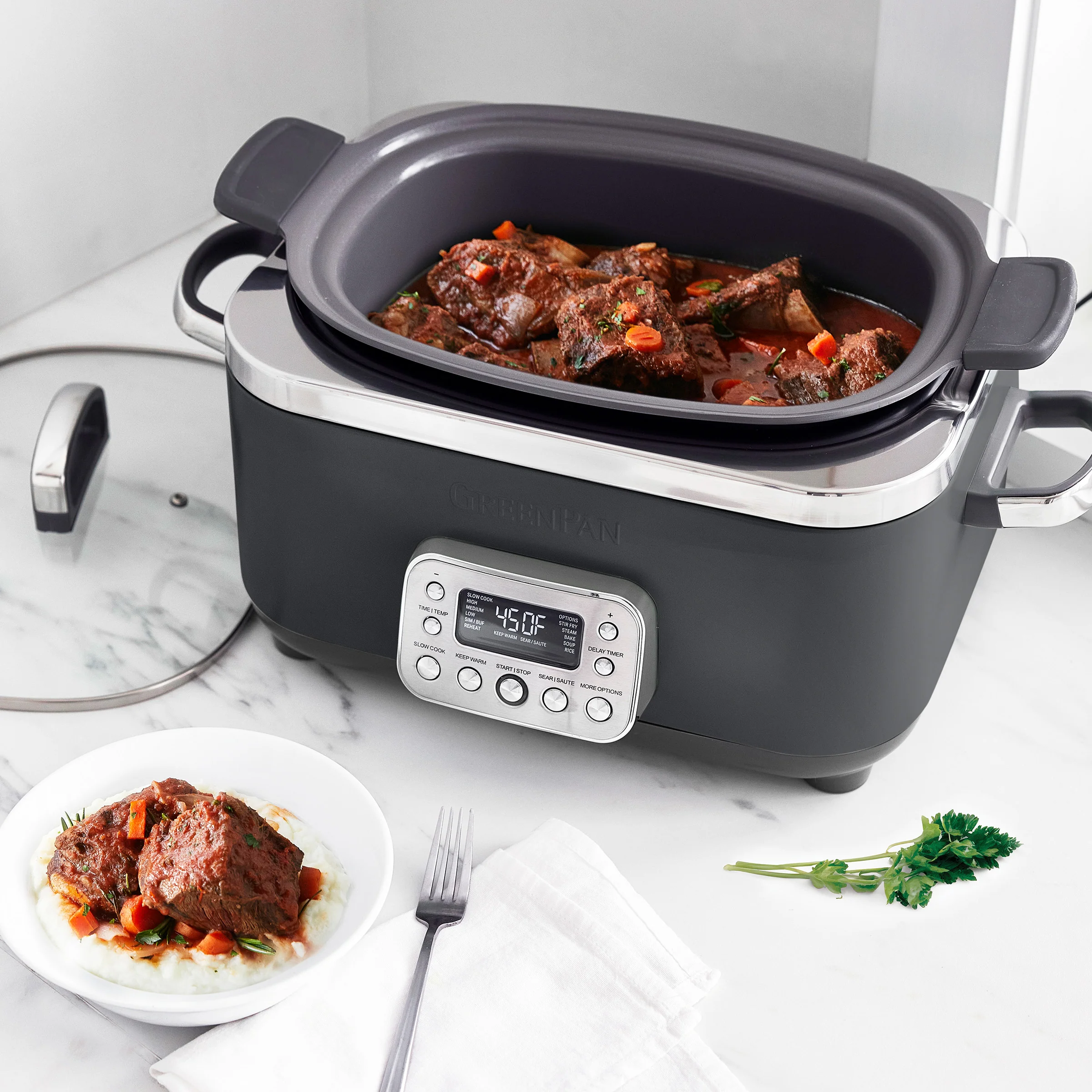 Elite 14-in-1 6-Quart Slow Cooker | Graphite - Image 3