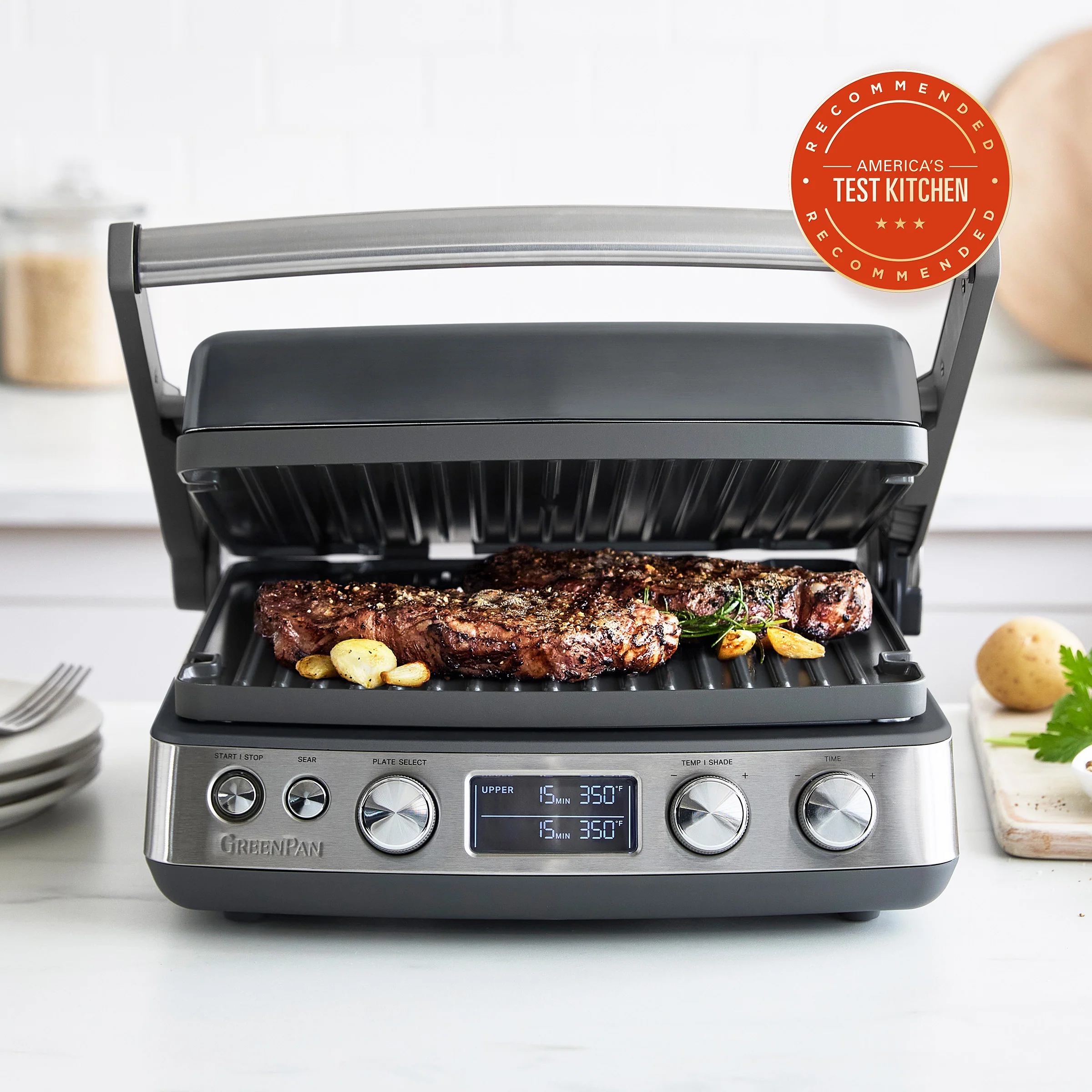 Elite Multi Grill & Griddle | Graphite - Image 2