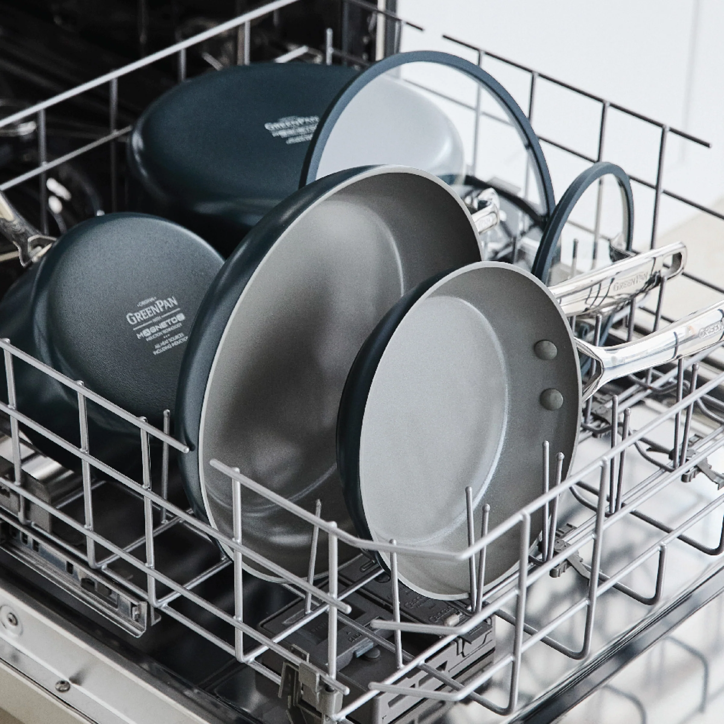 Eras Ceramic Nonstick 11-Piece Cookware Set | Slate - Image 10