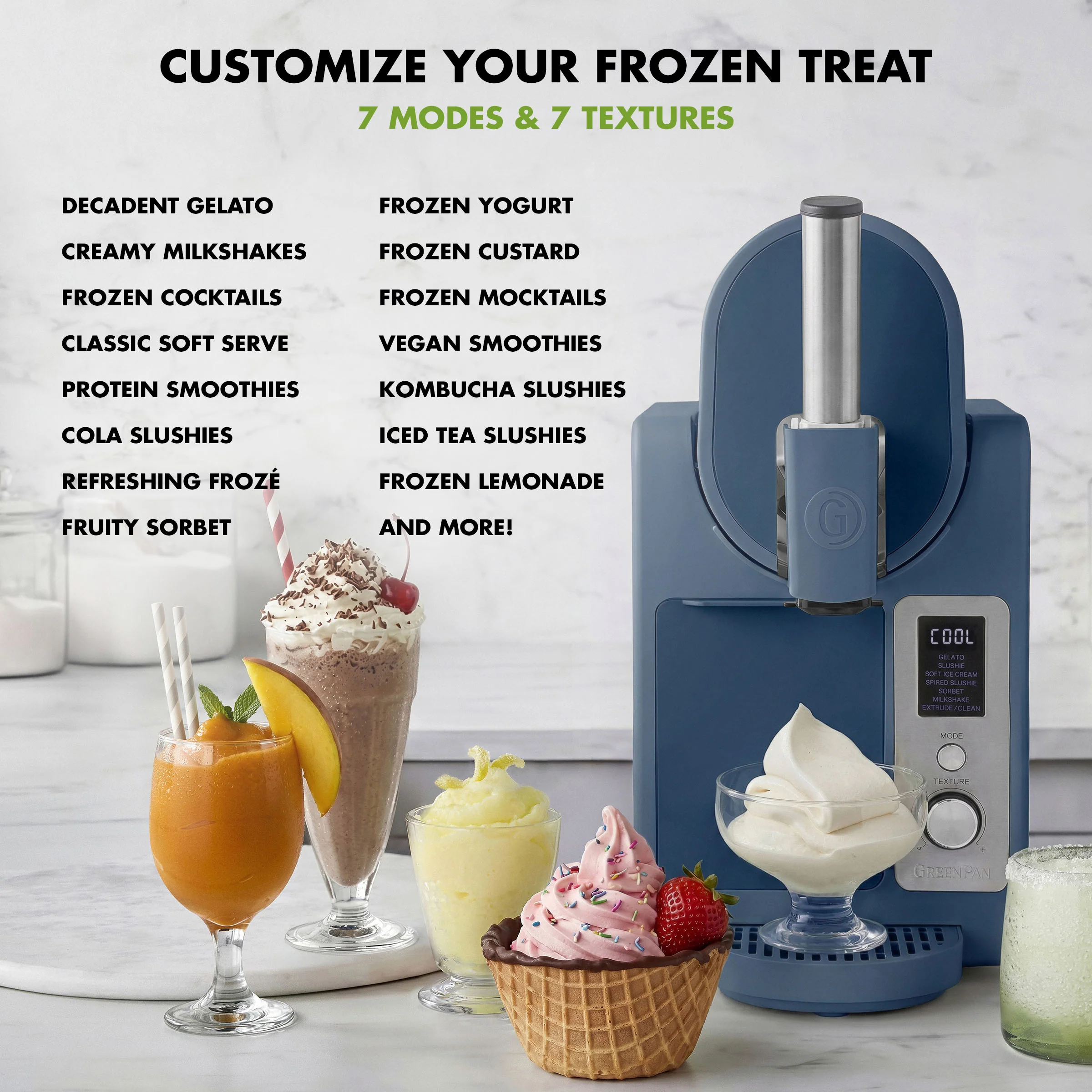 Frost Pro 16-in-1 Ice Cream, Gelato & Frozen Drink Maker | Berry - Image 13