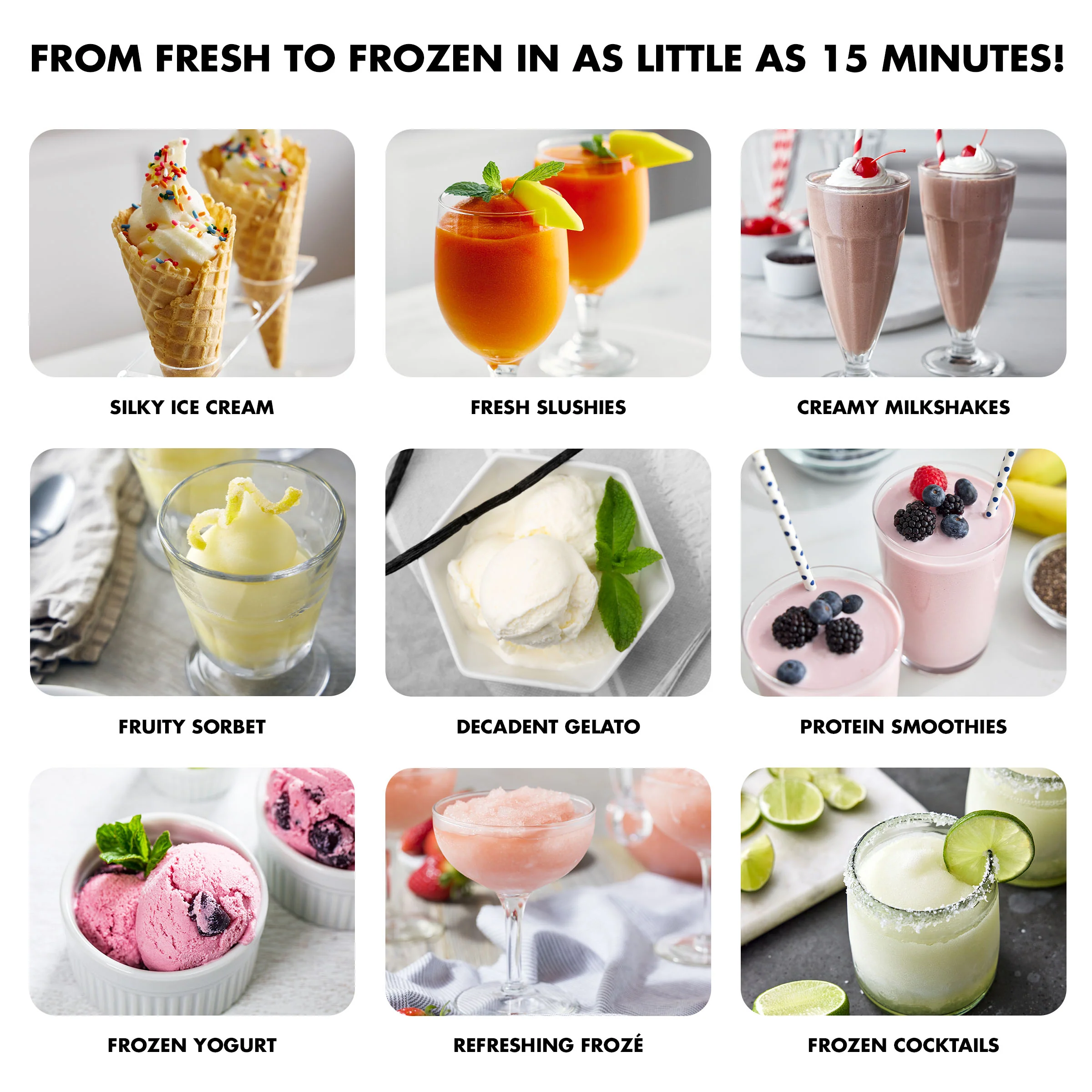 Frost Pro 16-in-1 Ice Cream, Gelato & Frozen Drink Maker | Berry - Image 14