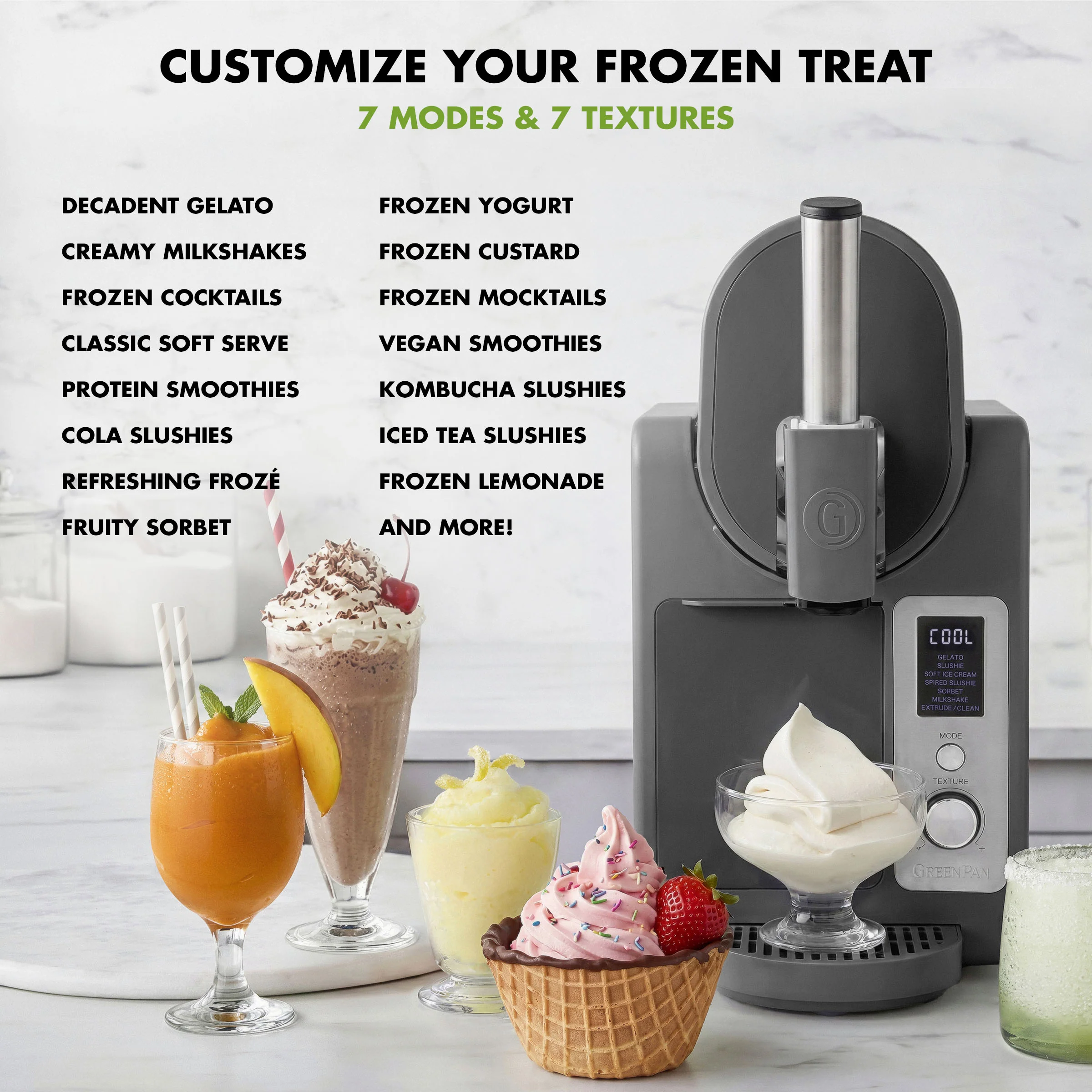 Frost Pro 16-in-1 Ice Cream, Gelato & Frozen Drink Maker | Licorice - Image 13