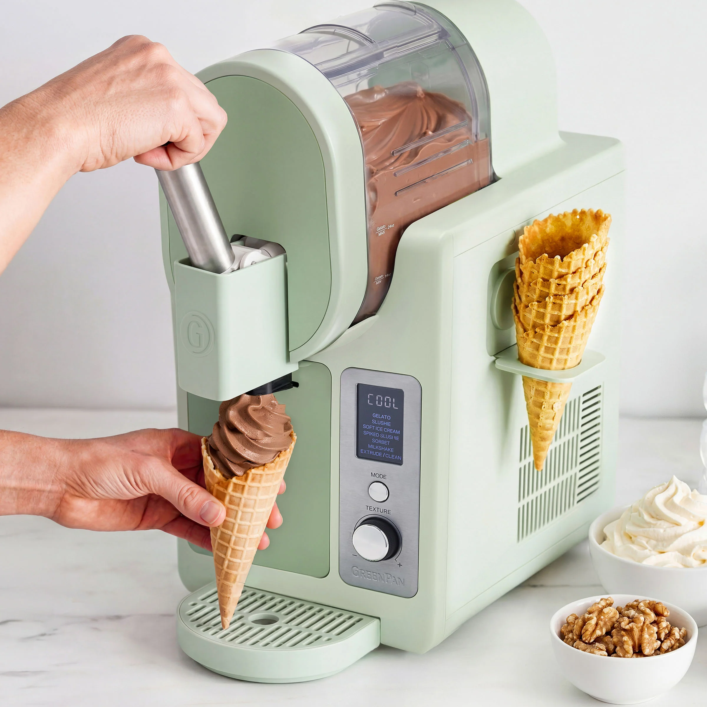 Frost Pro 16-in-1 Ice Cream, Gelato & Frozen Drink Maker | Pistachio - Image 3