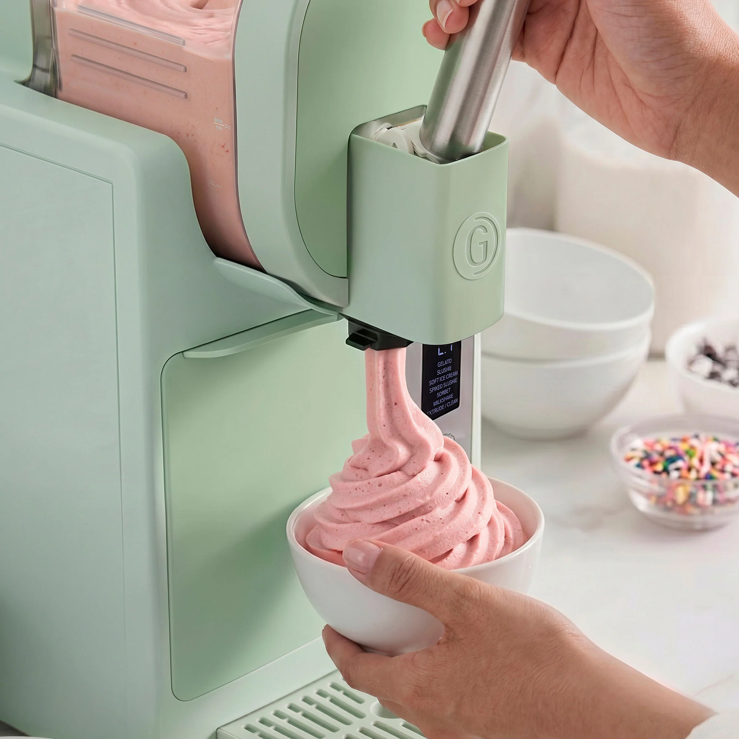 Frost Pro 16-in-1 Ice Cream, Gelato & Frozen Drink Maker | Pistachio - Image 6
