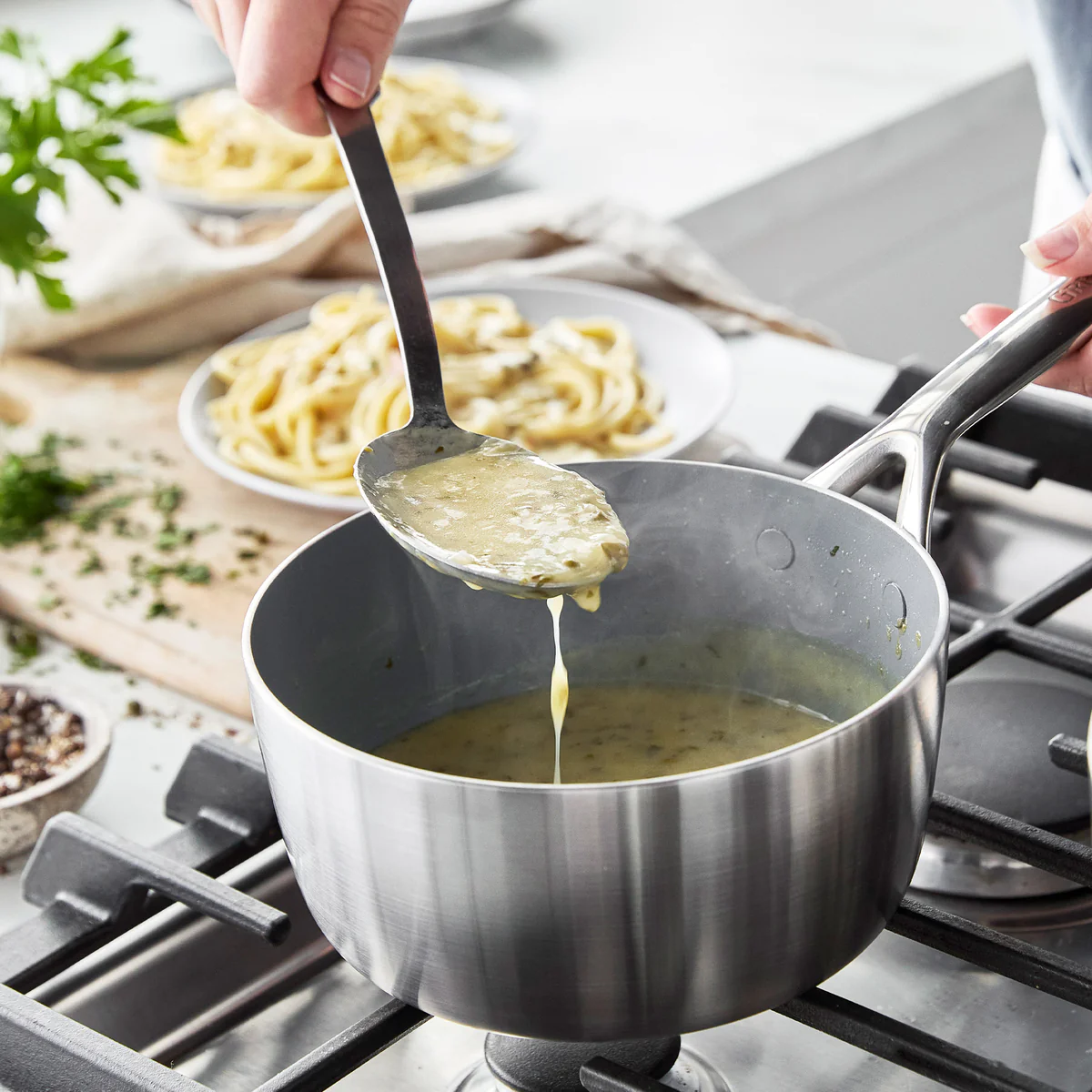 GP3 Thermolon 9G Ceramic Nonstick 14-Piece Cookware Set - Image 9