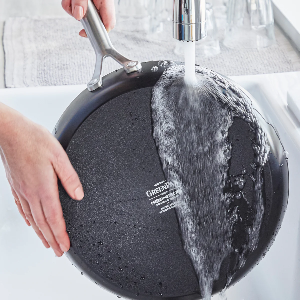 GP5 Infinite8 Ceramic Nonstick 9.5" and 11" Frypan Set - Image 10