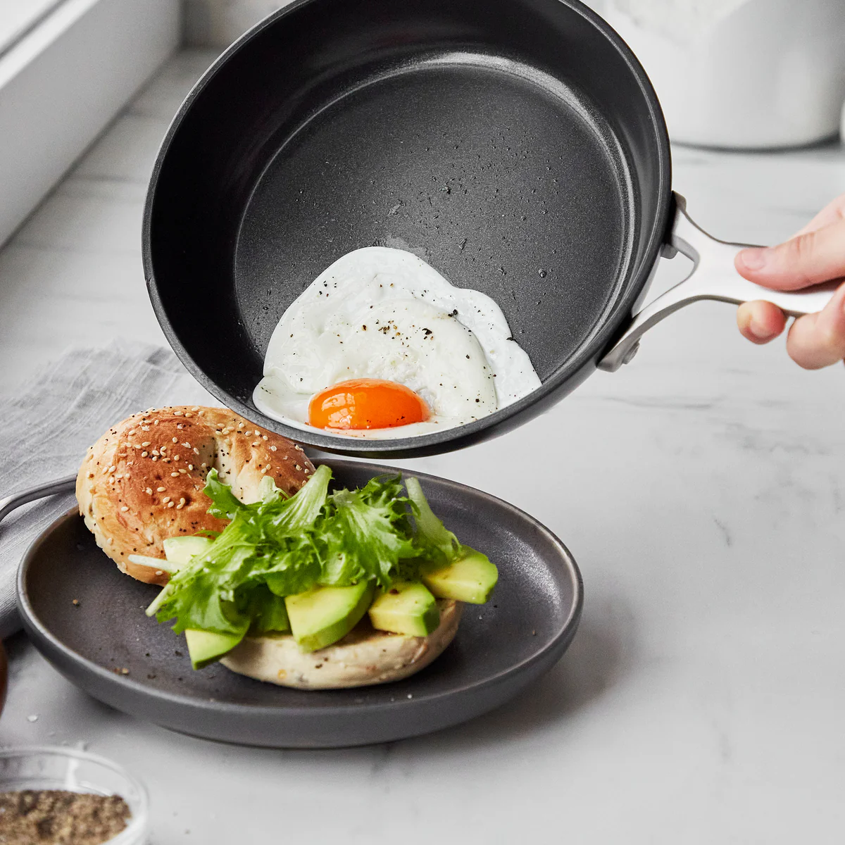 GP5 Infinite8 Ceramic Nonstick 9.5" and 11" Frypan Set - Image 8