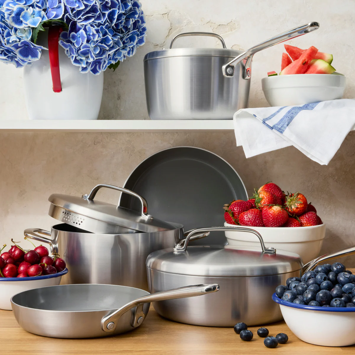 GP5 Stainless Steel 3.26-Quart Saucepan with Lid | Mirror Handles - Image 6