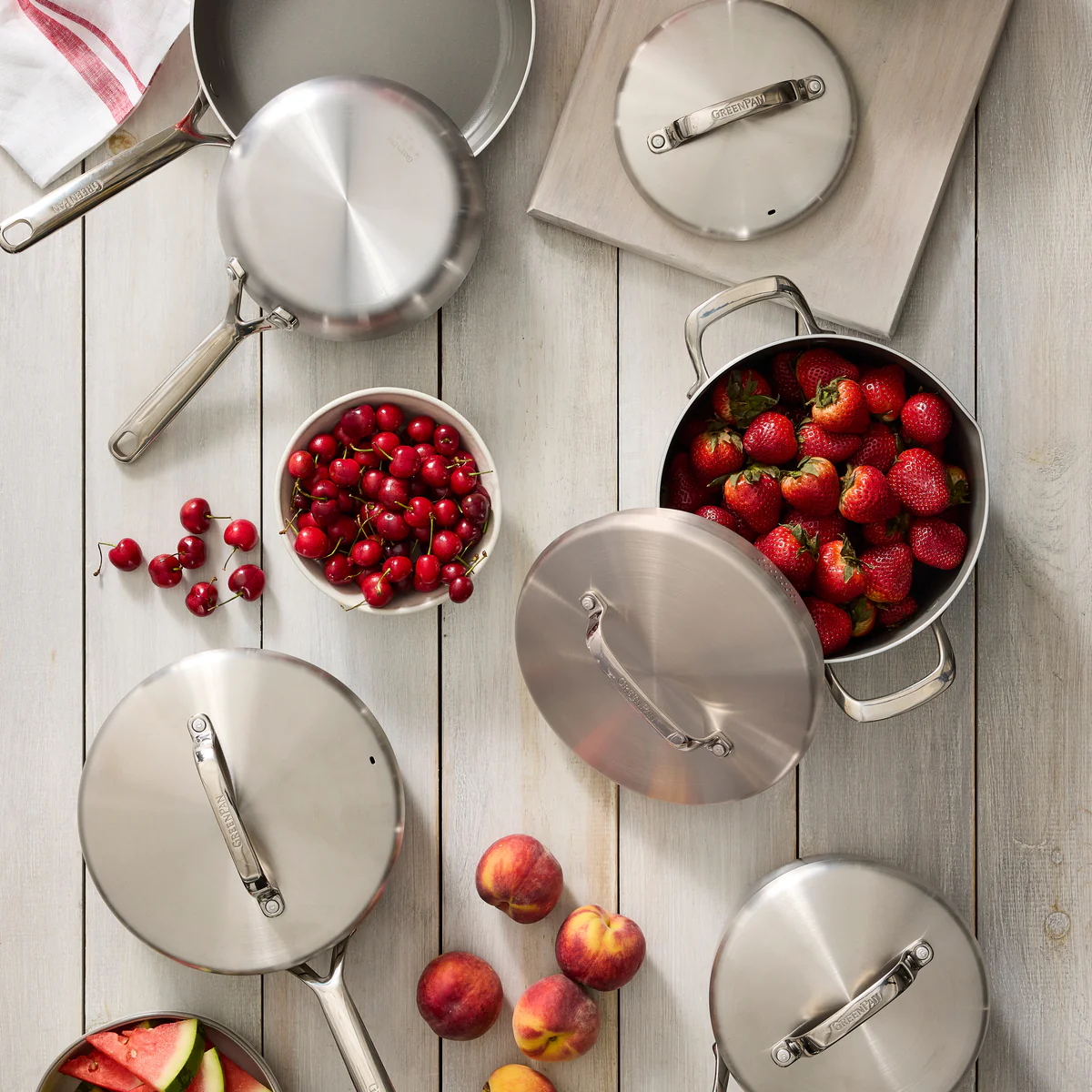 GP5 Stainless Steel 3.26-Quart Saucepan with Lid | Mirror Handles - Image 8