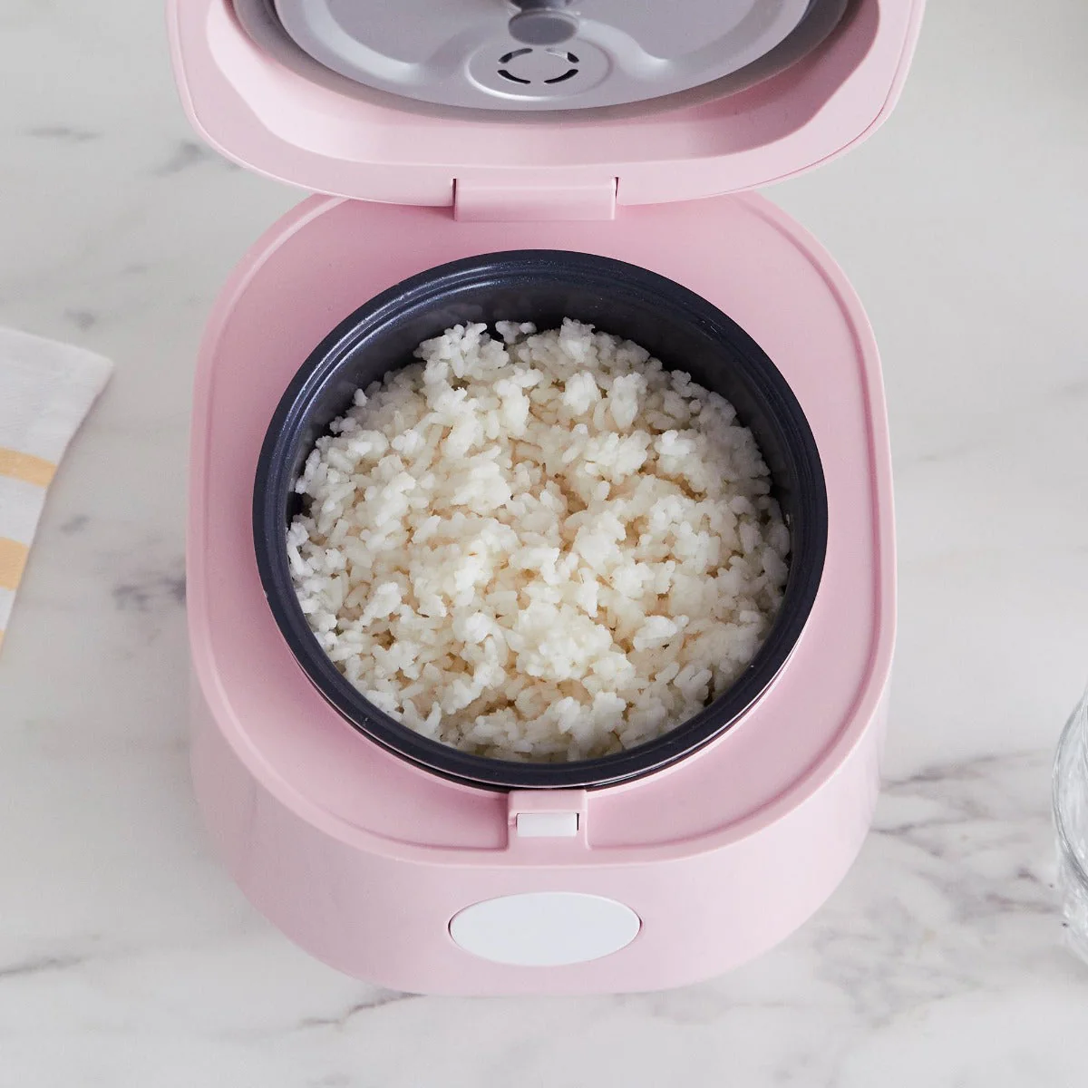 GreenLife 4-Cup Rice & Grains Cooker | Pink - Image 6