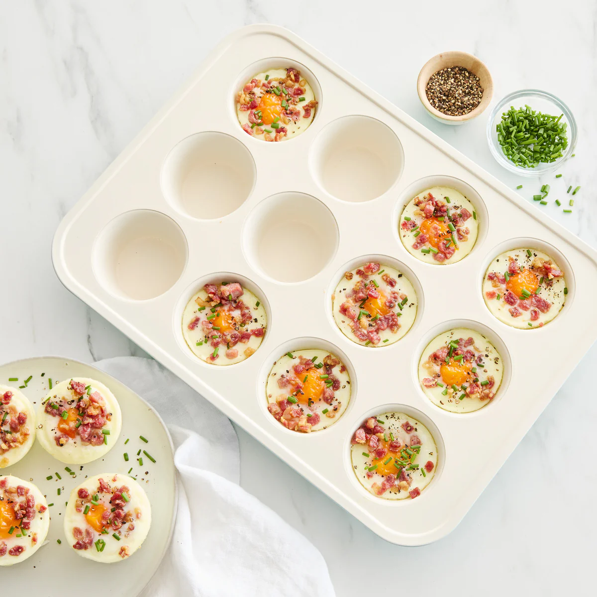 GreenLife Ceramic Nonstick Muffin Pan | Blue Haze - Image 6