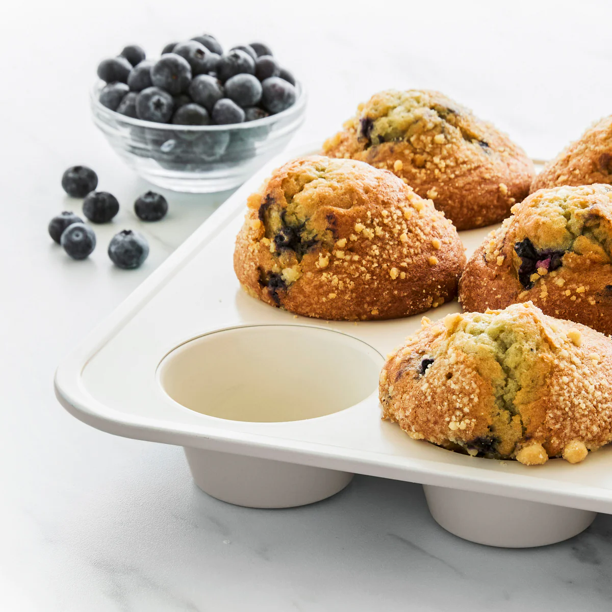GreenLife Ceramic Nonstick Muffin Pan | Taupe - Image 5