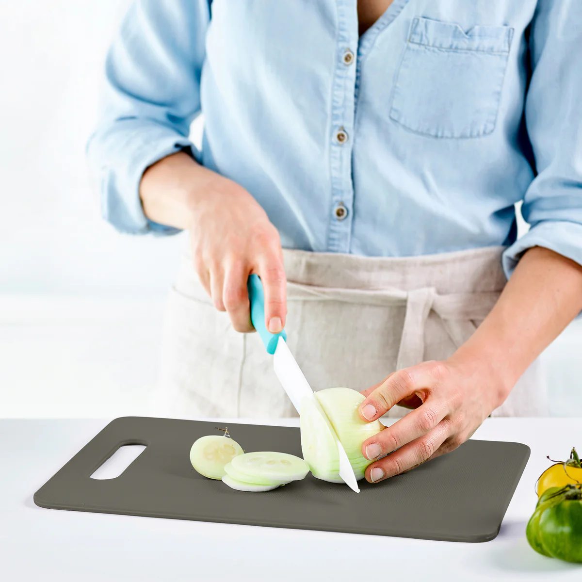 GreenLife Cutting Board Set | Gray - Image 3