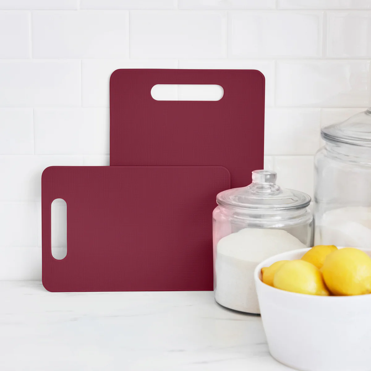 GreenLife Cutting Board Set | Red - Image 3