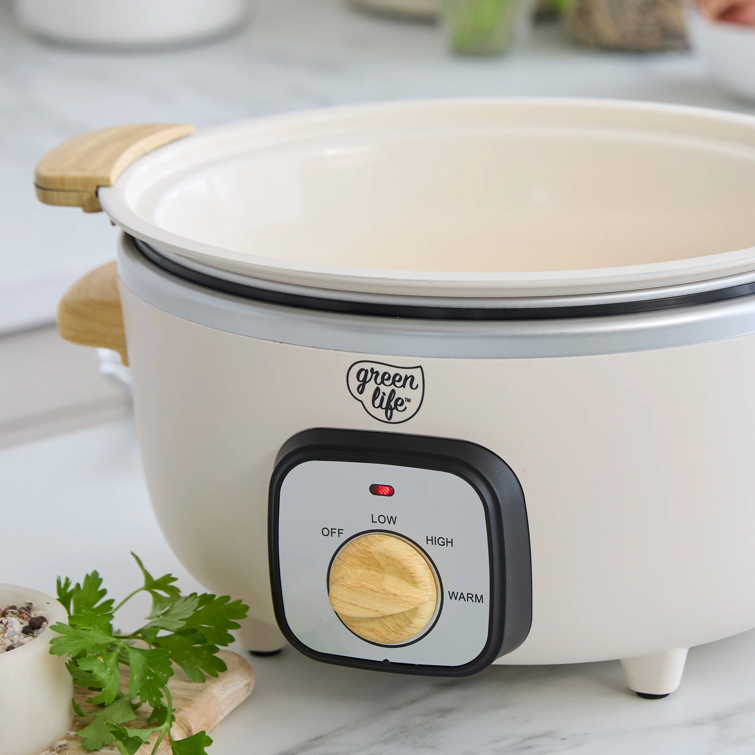 GreenLife Healthy 3.5-Quart Slow Cooker | Cream - Image 6