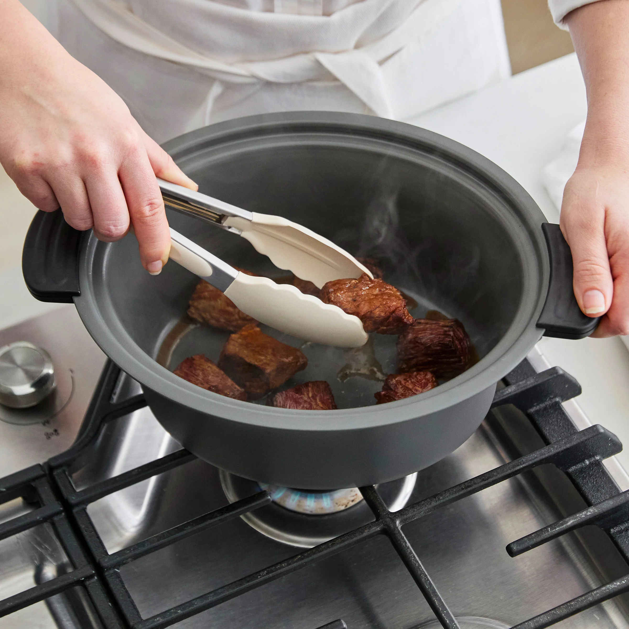 GreenLife Healthy 3.5-Quart Slow Cooker | White - Image 5