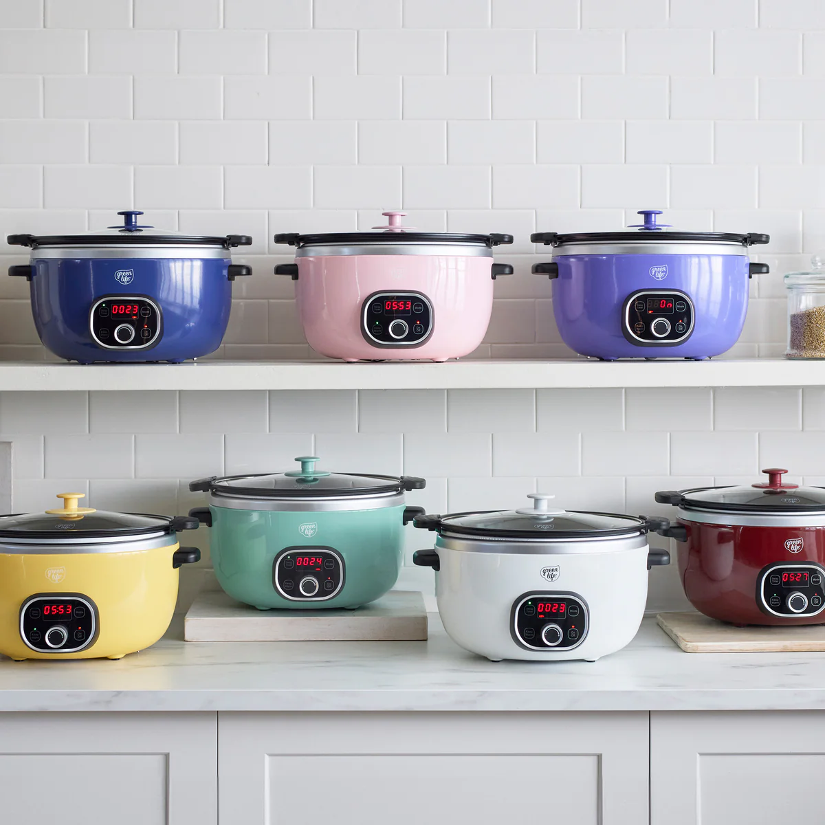 GreenLife Healthy 6-Quart Slow Cooker | Butter - Image 11