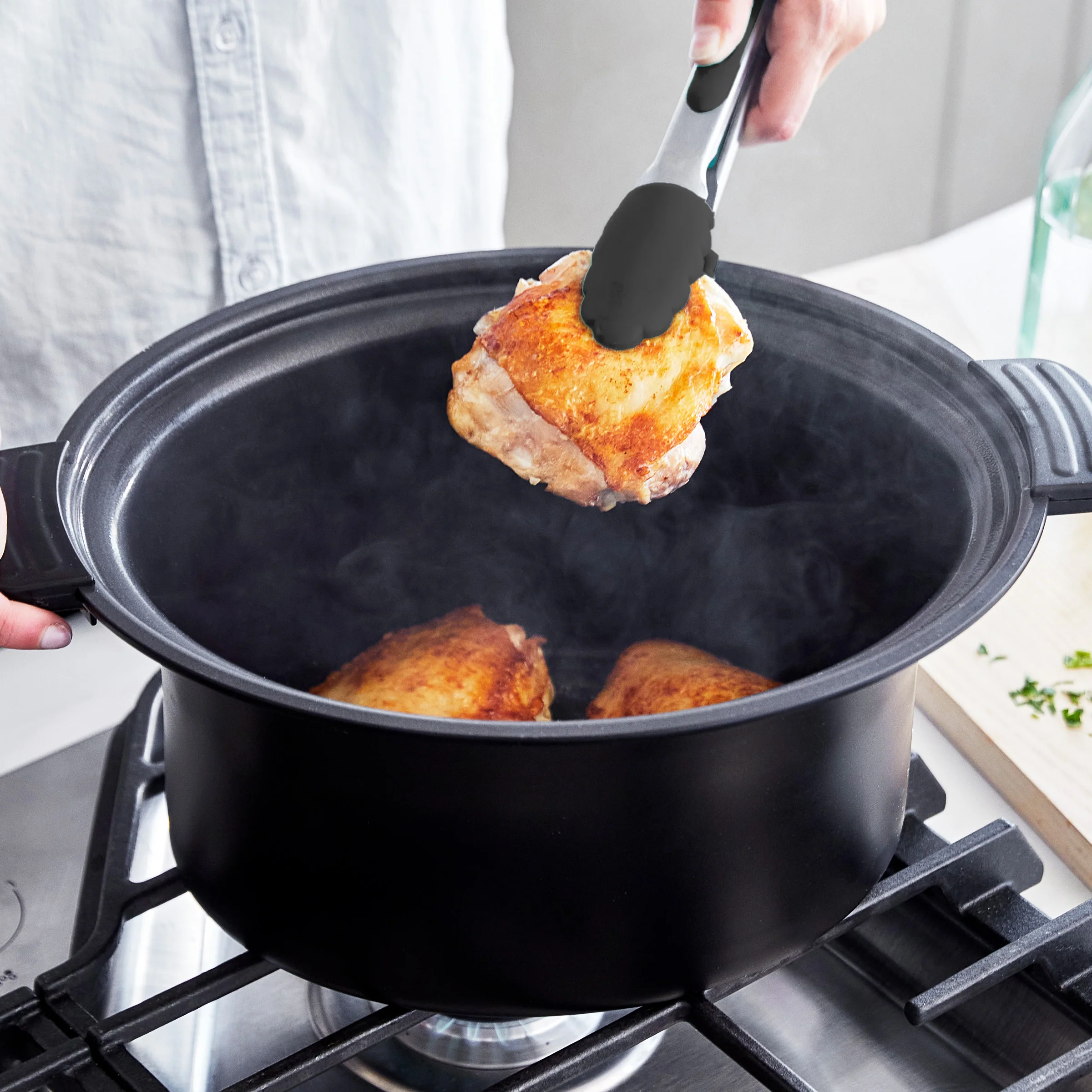 GreenLife Healthy 8-Quart Slow Cooker | Black - Image 4