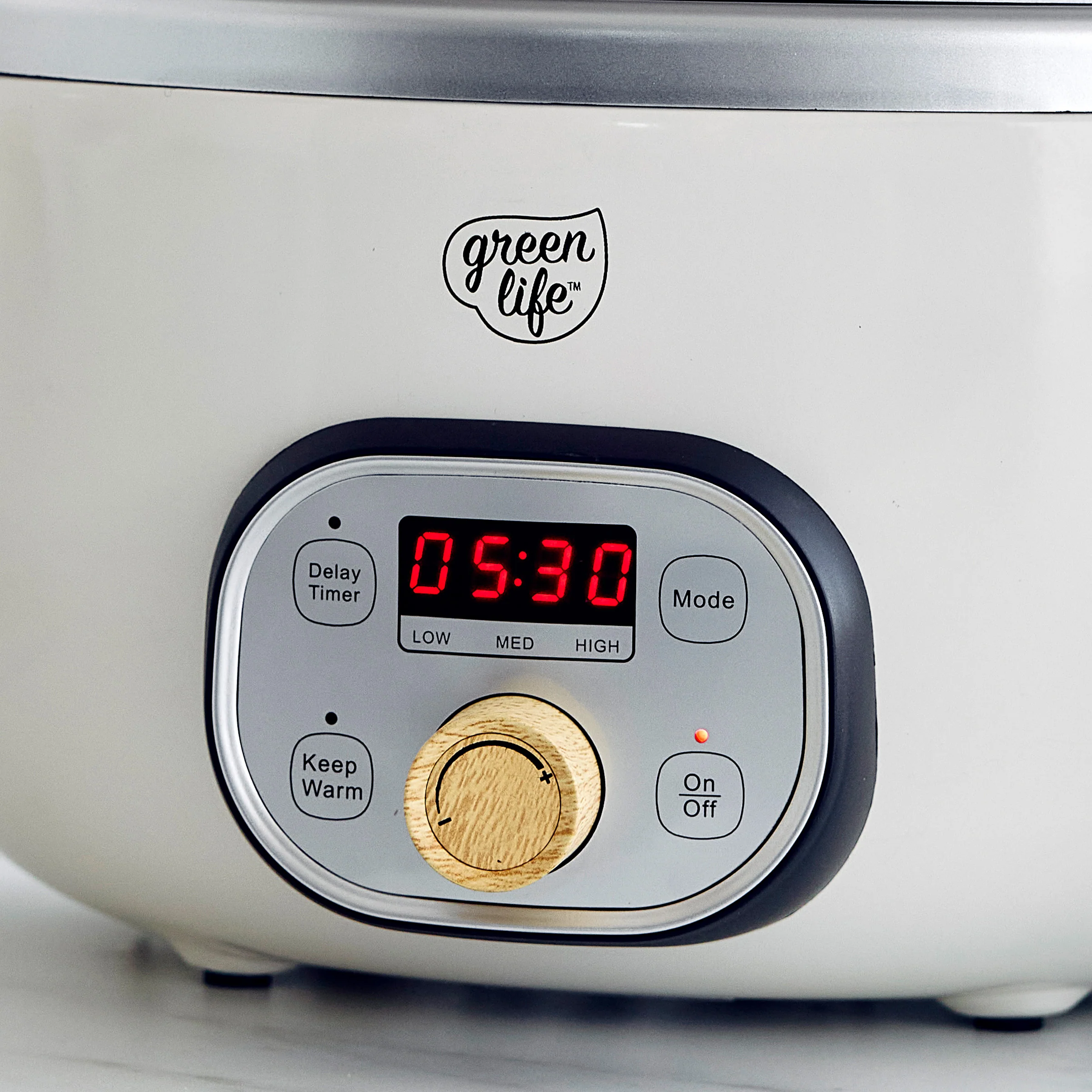 GreenLife Healthy 8-Quart Slow Cooker | Cream - Image 5