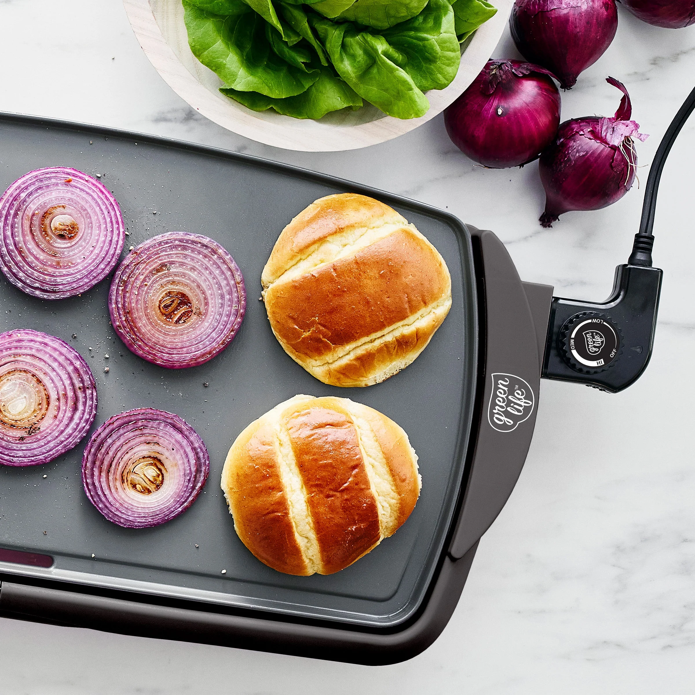 GreenLife Healthy Griddle XL | Black - Image 6