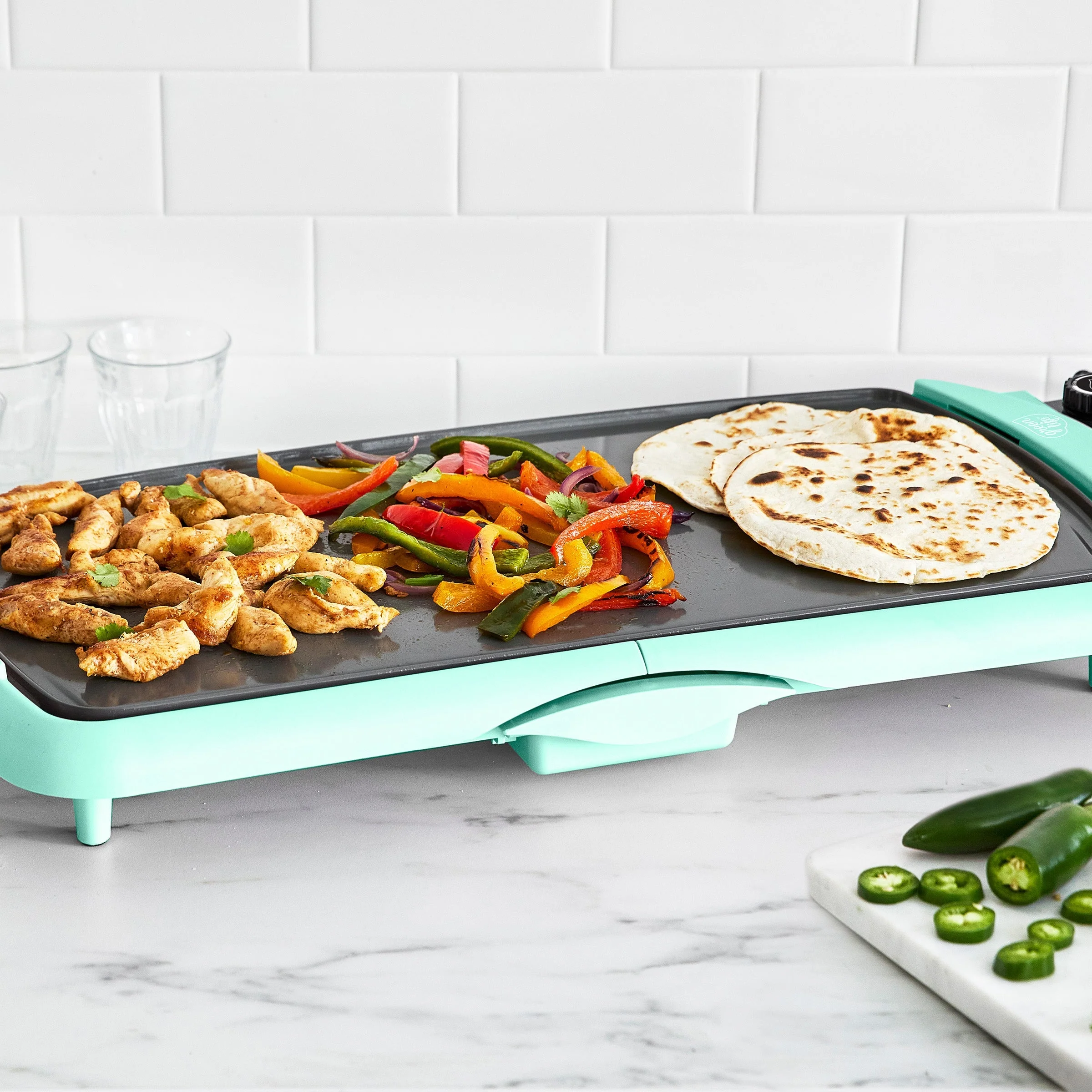 GreenLife Healthy Griddle XL | Turquoise - Image 5