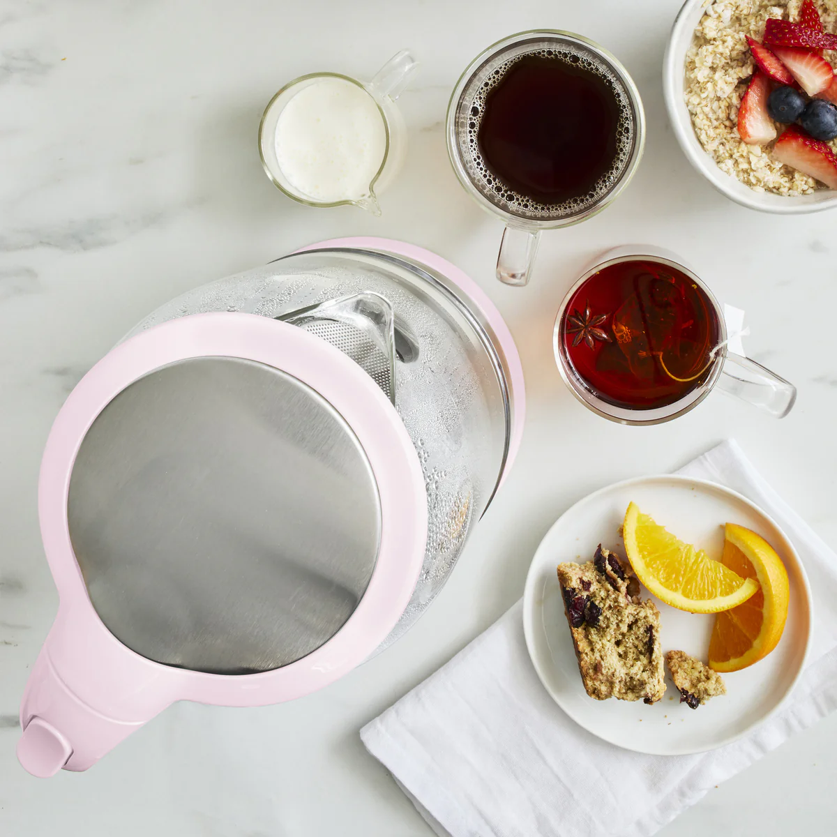 GreenLife Qwik & EZ Glass Kettle | Pink - Image 7
